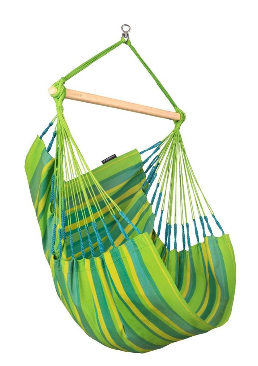 Spielzeug La Siesta | Hangesessel Single - Outdoor - Lime