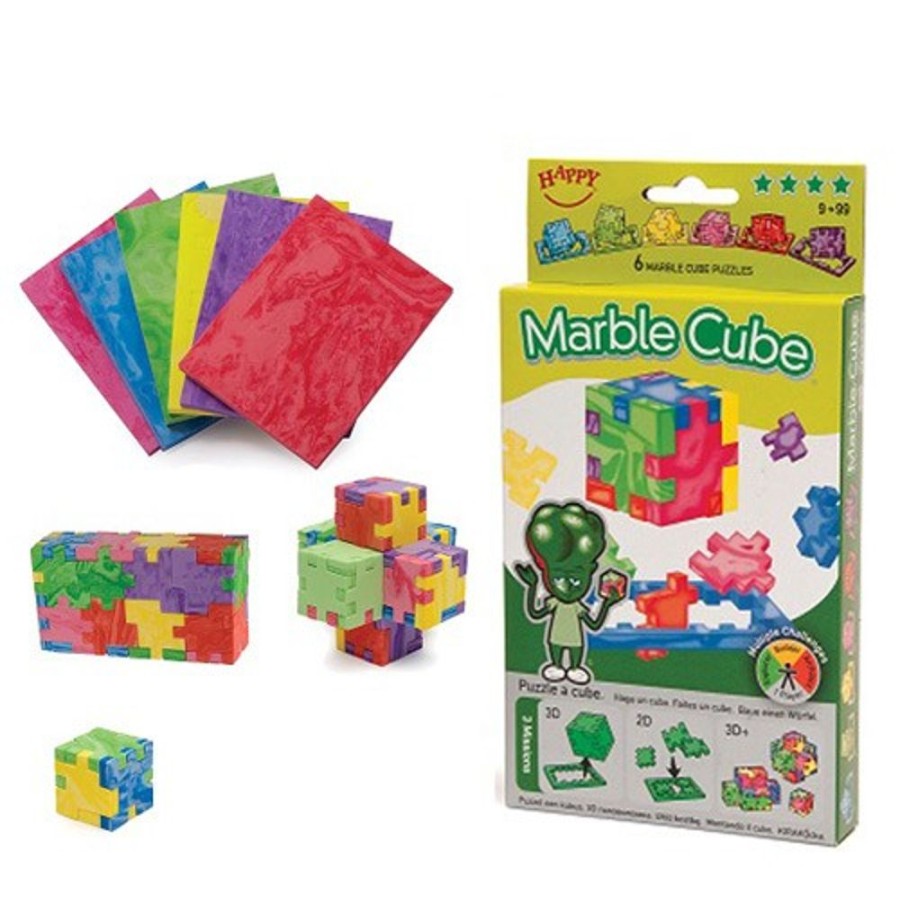 Spielzeug Happy Cube | Happy Cube - Marmor, 6Er Pack