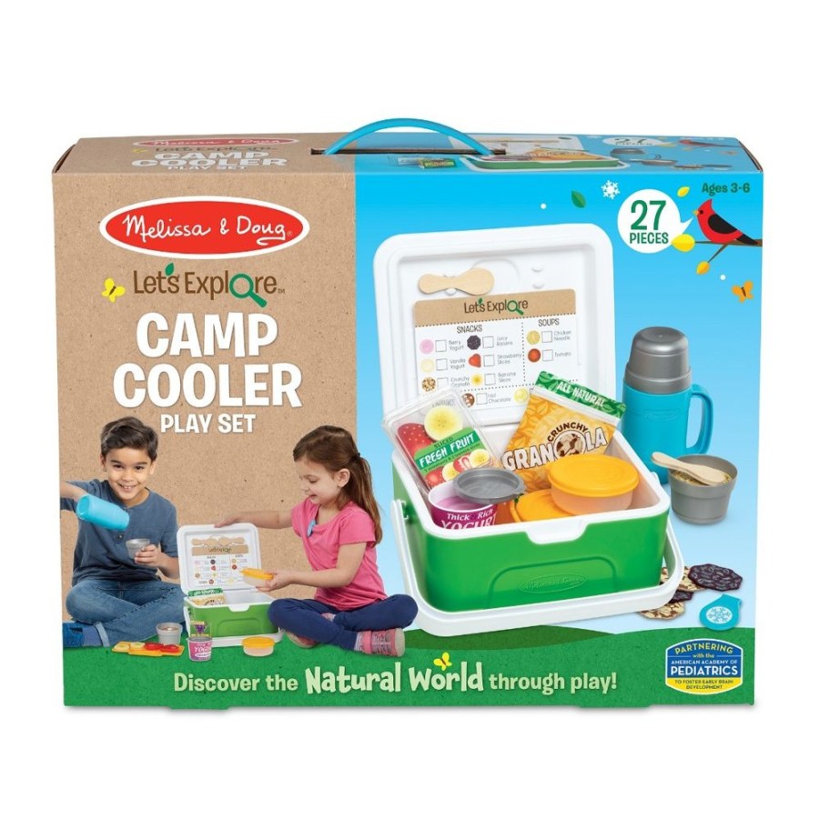 Spielzeug Melissa and Doug | Spielset - Picknick-Kuhlbox, 27 Teile