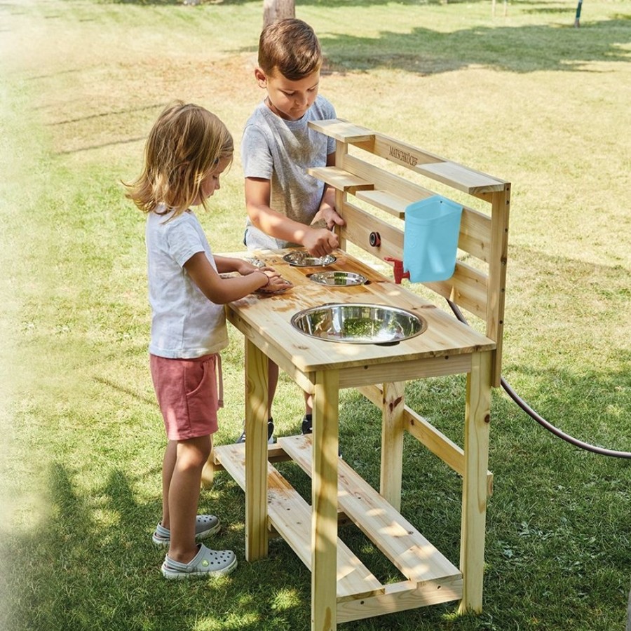 Spielzeug ToyAcademy | Gartenspiel - Matschkuche Mit Wassertank