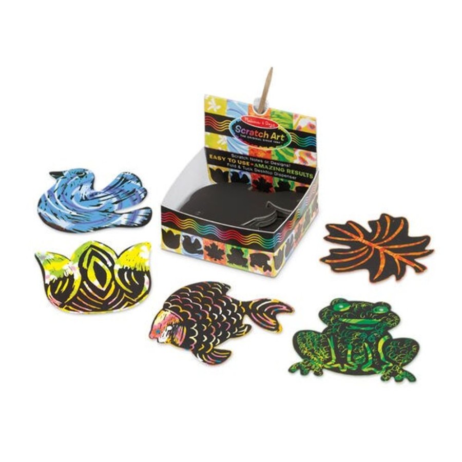 Spielzeug Melissa and Doug | Scratch Art Kratzkunst - Natur