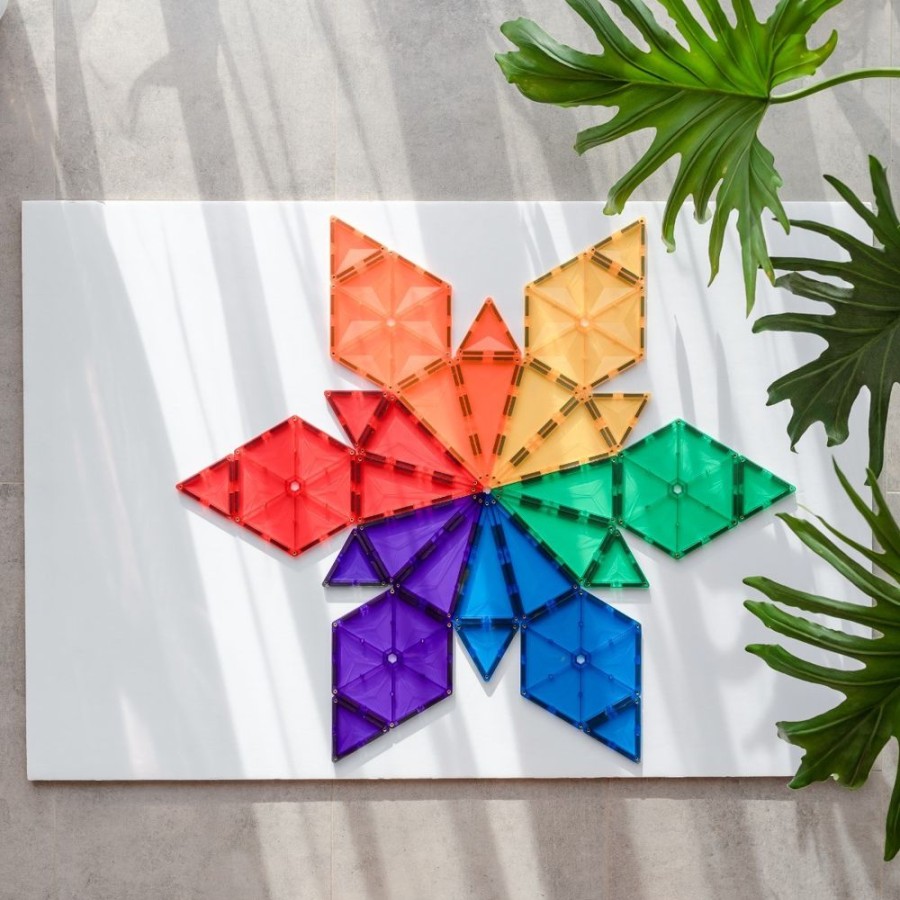 Spielzeug Connetix | Connetix | Rainbow Geometry, 30 Teile